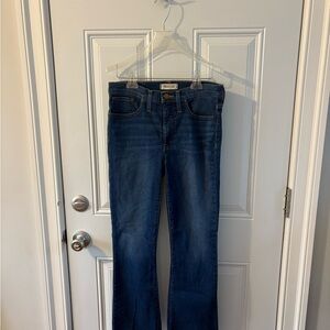 Madewell Women's Boot Cut Jeans in Classic Blue